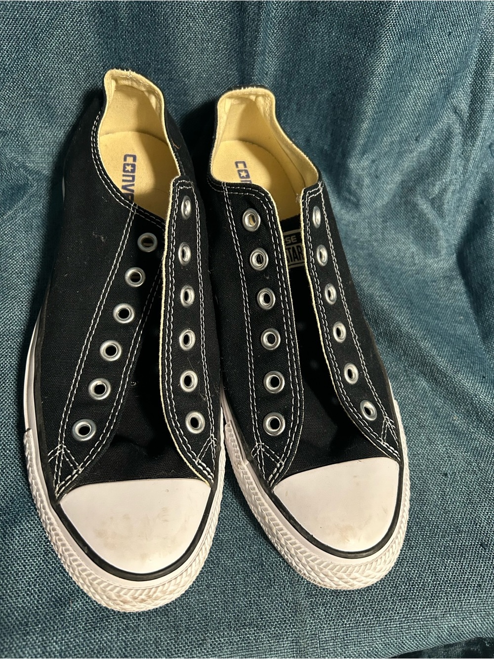 Converse Chuck Taylor All Star Low Top Black White Men's 8Women's 10